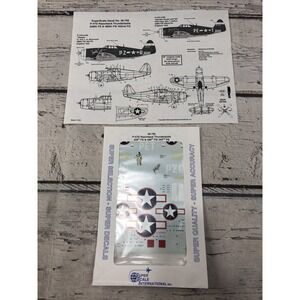 SUPER SCALE 1/48 P-47D RAZORBACK THUNDERBOLTS DECALS 48-785 new